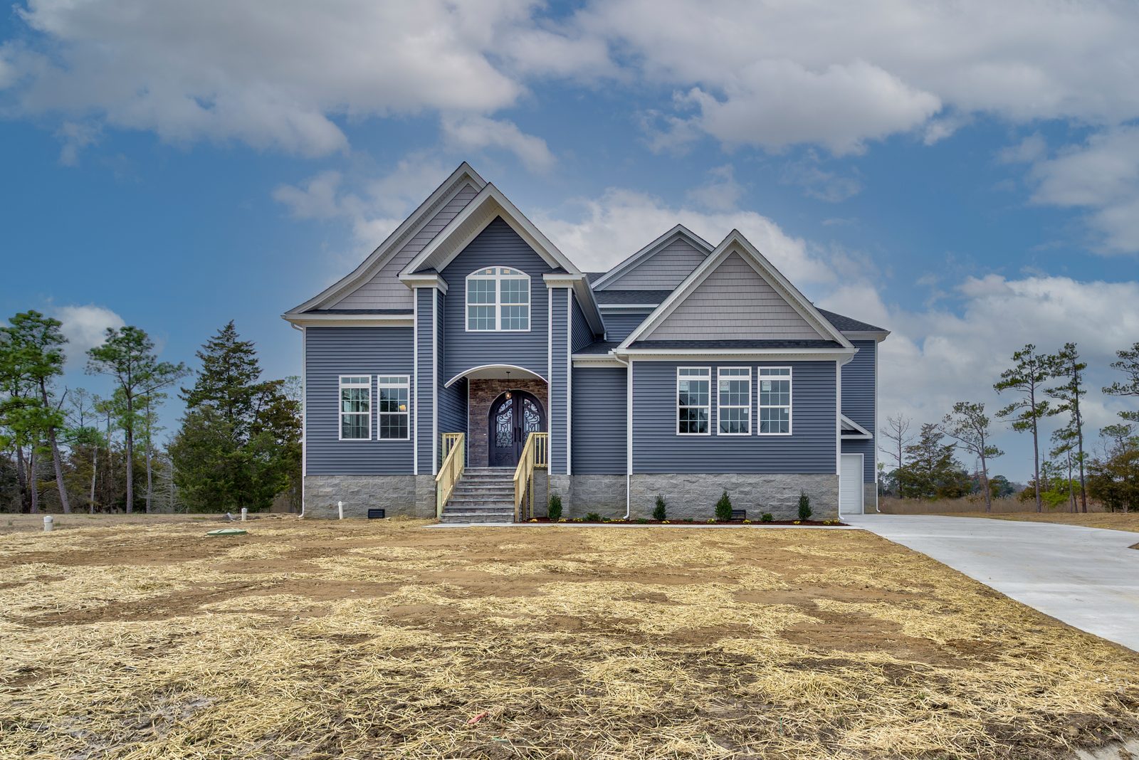 Front of a two-story Bellview home